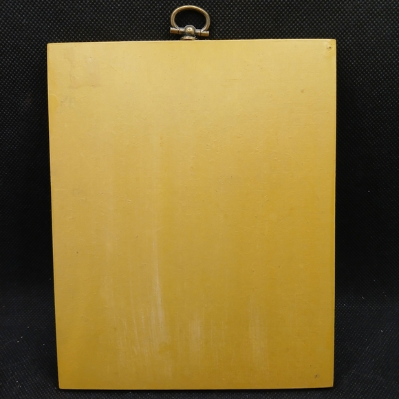 2 VTG Gerald Harvey Decoupaged  Plaques Mid CENTURY MODERN B3 - Picture 7 of 7